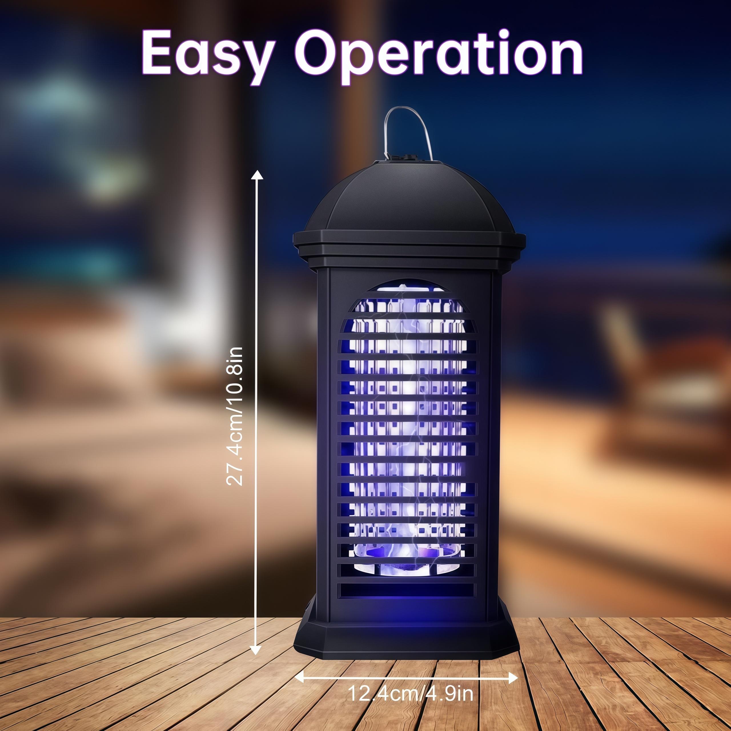LMMAKE Bug Zapper 11W UV Insect Pest Fly Killer Electric Fly Zapper for Indoor Outdoor Use Mosquito Killer for Home and Garden Black Efficient LED Lighting Safe Waterproof Large Area Coverage LMMAKE Bug Zapper 11W UV Insect Pest Fly Killer Electric Fly Zapper for Indoor Outdoor Use Mosquito Killer for Home and Garden Black Efficient LED Lighting Safe Waterproof Large Area Coverage