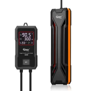 hygger Submersible Aquarium Heater (300W/500W/800W/1000W) - Digital LED Display Controller, Safety Auto Shut Off System, Efficient Temperature Regulation, for Freshwater & Saltwater Fish Tanks, Efficiency