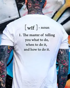 Wife Definition T Shirt, The Master of Telling You What to Do Tee, Funny Marriage Humor Sweatshirt, Relatable Couple Gift Hoodie.