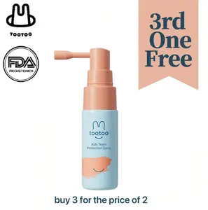 tootoo Kids Oral Spray, Toddler Toothpaste Helper Natural Cavity Defense & Fresh Breath, Grape Flavor with Xylitol & Probiotic,  Fluoride Free, 20ml TikTokShopBlackFriday