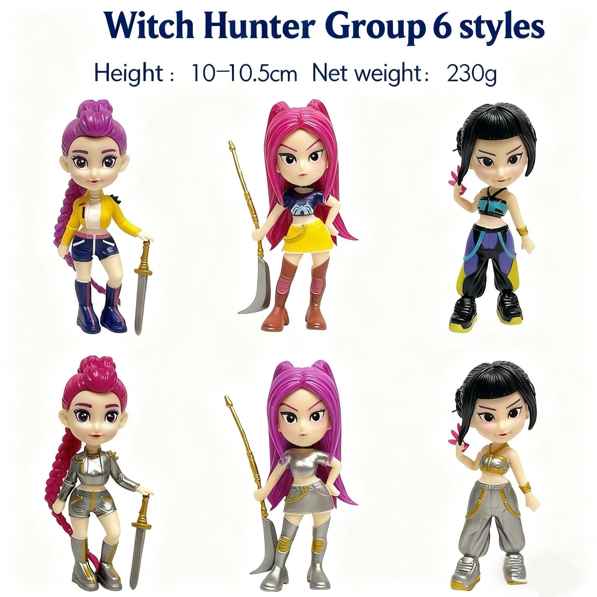 6-Piece Figurine Set（bagged） – Anime Model Toy Decorations, perfect for home collections and office desk display. An excellent gift choice for Christmas and New Year.