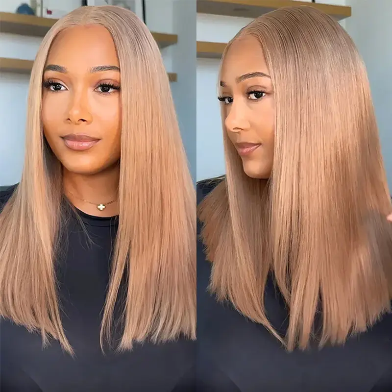 Megalook 250% Density Burgundy #99J/Natural Black/Milk Tea Straight 6x5 HD Full Lace Frontal Wig Transparent Lace Human Hair Lace Wig Red Colored for Women Pre Plucked