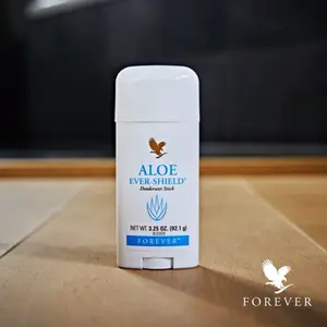Stay fresh and confident all day with Aloe Ever-Shield Deodorant by Forever Living. This gentle, aluminum-free deodorant is powered by pure aloe vera to soothe skin while providing long-lasting odor protection.