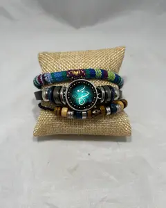 Three Strand Zodiac Bracelet
