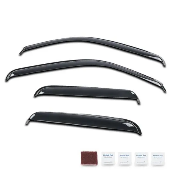 DOTCOM MOTOR Fit For 99-06 CHEVY Silverado/GMC Sierra EXTENDED Cab Window Visor Rain Guards