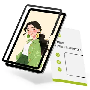 HAOLOCM 1Pack Paper-Feel Screen Protector, Matte Paperlike Screen Protector, 11 Inch, for iPad A16 2025/iPad 11/iPad 10, Writing Like on Paper, Detachable and Reusable