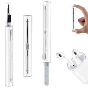Cleaner Kit for Airpods Earbuds Cleaning Pen Bluetooth Headphone Case Cleaning Tool Airpods Pro 1 2 3 iPhone Camera Etc Ear Wax Cleaner