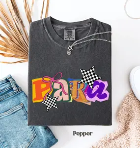 Para Shirt, Paraprofessional Shirt, Cute Trendy Tee for Teacher Aide, Para Appreciation Gift, Paraeducator