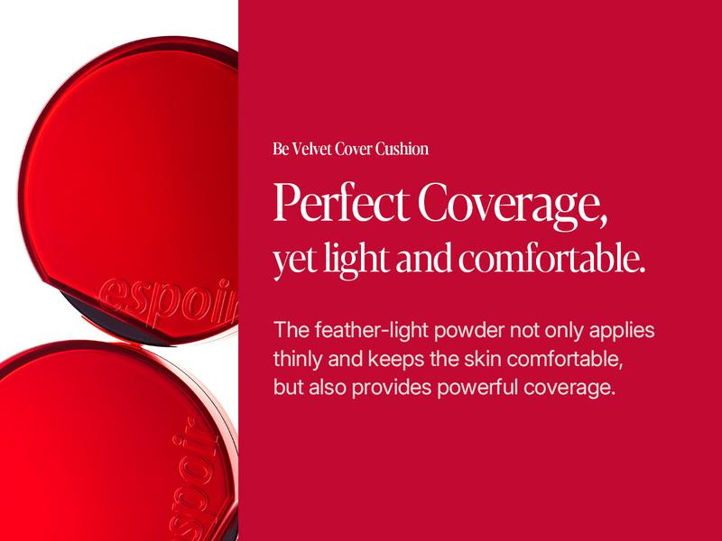 [espoir Official] Dewlike Jello Glowrizer & Be Velvet Cover Cushion Foundation