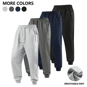 Men’s solid-color knit breathable casual jogger pants,stylish and versatile long pants suitable for all seasons; ideal for everyday casual sports; men’s bottoms; regular fit; machine washable.