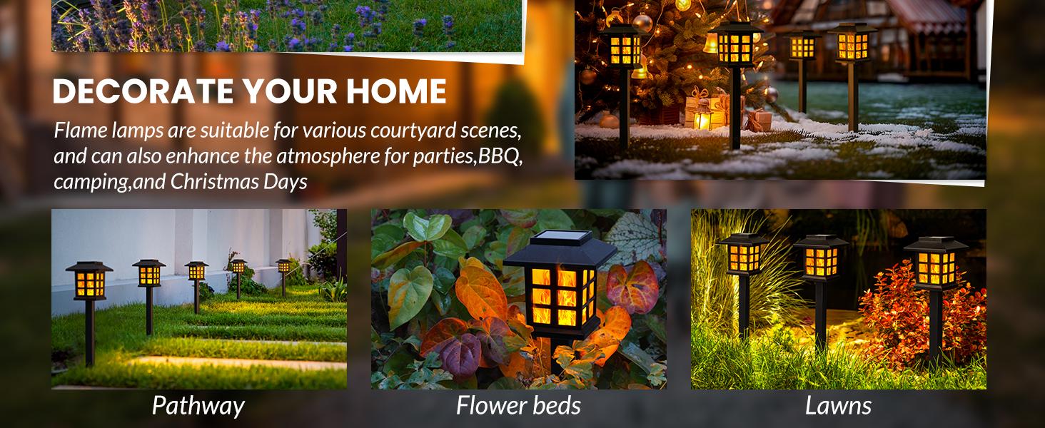 GIGALUMI Solar Garden Lights, Waterproof, Solar Walkway Lights Maintain 10 Hours of Lighting for Your Garden, Landscape, Path, Yard, Patio, Driveway GIGALUMI Solar Garden Lights, Waterproof, Solar Walkway Lights Maintain 10 Hours of Lighting for Your Garden, Landscape, Path, Yard, Patio, Driveway