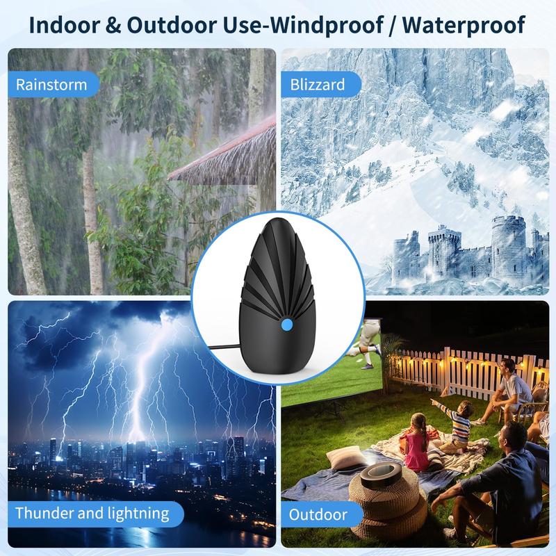 NEW Digital TV Antenna Indoor, 2026 Smart HDTV Antenna with Signal Booster for Local Channels And 3M Stick Base 360°&Long Range Reception for Local Channels, Easy Setup Antena For 4K 1080P HD VHF UHF TV Antenna NEW Digital TV Antenna Indoor, 2026 Smart HDTV Antenna with Signal Booster for Local Channels And 3M Stick Base 360°&Long Range Reception for Local Channels, Easy Setup Antena For 4K 1080P HD VHF UHF TV Antenna