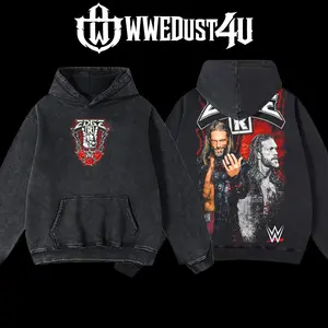 WWEDust4U Edge You Know Me Hoodie Oversized Pre-washed 100% Cotton Limited Edition US-made for Streetwear Lovers Classic Fit Premium Menswear