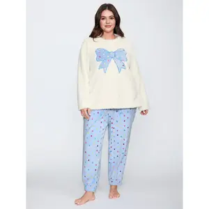 BLOOMCHIC Bow Beautiful Applique Embroidery Lounge Top 2026 Summer Vibes Swimweek