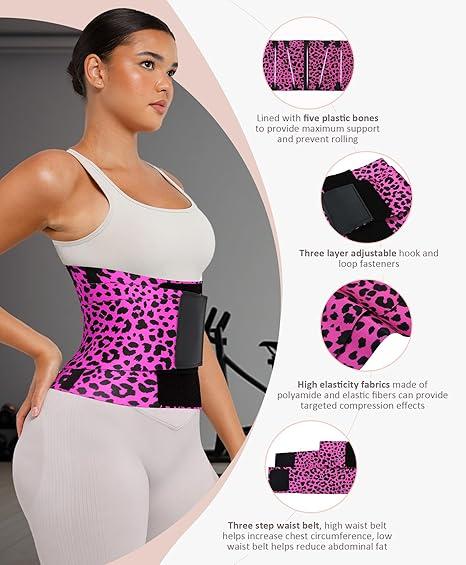 FeelinGirl Belt Waist Cincher Ab Belt Tummy Control Body Shaper with Triple Wrap WomenB Comfortable Fabrics Nylon Adjustable Multicolor Lady Festival Womenswear Lady Comfort Fabrics Womenswear Fits Sexy Waist Trainer Springtok FeelinGirl Belt Waist Cincher Ab Belt Tummy Control Body Shaper with Triple Wrap WomenB Comfortable Fabrics Nylon Adjustable Multicolor Lady Festival Womenswear Lady Comfort Fabrics Womenswear Fits Sexy Waist Trainer Springtok