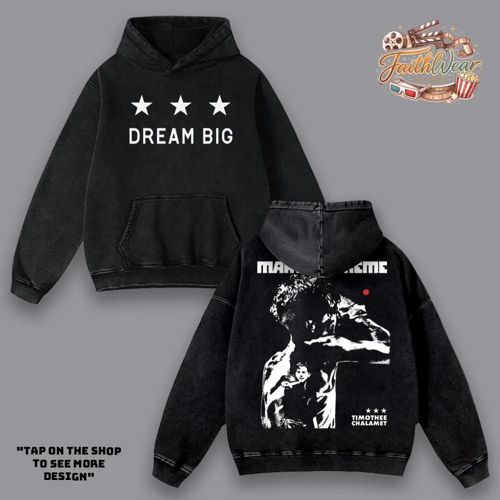 Marty Supreme Movie 2 side T-Shirt V2, Dream Big Movie 2025 Unisex