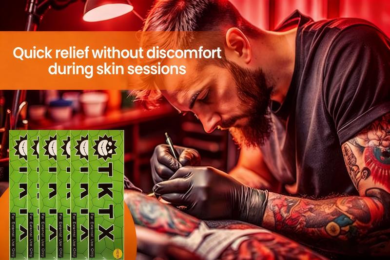 TKTX Numbing Cream (4 Pack) Valentine Limited Edition | 40% Strong Painless Tattoo Cream - Perfect Valentine Gift for Ink Lovers 10g