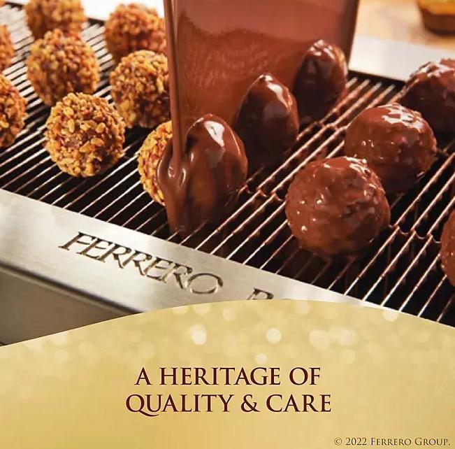 Ferrero Rocher Premium Milk Chocolate Hazelnut 48 ct - Delicious Combo of Hazelnut Milk Chocolate & Crispy Wafers Snack Box Ferrero Rocher Premium Milk Chocolate Hazelnut 48 ct - Delicious Combo of Hazelnut Milk Chocolate & Crispy Wafers Snack Box