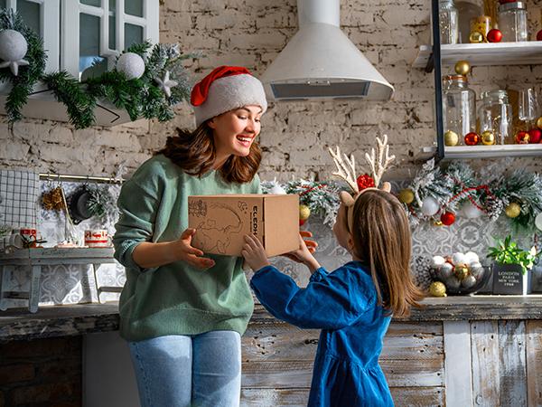 【Spring Glow Up】GIGALUMI Statue Garden Decor Elephant/Turtle/Squirrel/Dragon/Dinosaur/Angel/Bunny Figurine Solar Powered LED Lights, Solar Light Outdoor, garden accessories, backyard lights,  Birthday Gifts, Decor for Garden, Patio, Yard