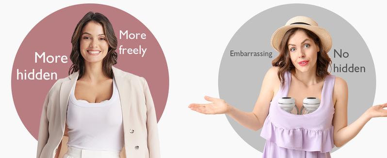 Momcozy M5 Hands-Free Wearable Breast Pump, Double-Sealed Flange for Baby-Like Comfort, 3 Modes & 9 Suction Levels, Portable Electric Pump – 24mm, C Momcozy M5 Hands-Free Wearable Breast Pump, Double-Sealed Flange for Baby-Like Comfort, 3 Modes & 9 Suction Levels, Portable Electric Pump – 24mm, C