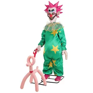 5.8FT Spikey Killer Klowns from Outer Space Animated Decoration - Tekky