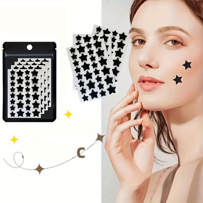 Star Shape Concealer Stickers, acne patches，Suitable for Holiday Party Concealer and Decoration, Face Painting Makeup Party Supplies
