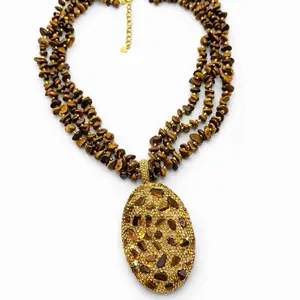 Maite Jewelry -          Collar de piedras naturales hecho por artesanas turcas