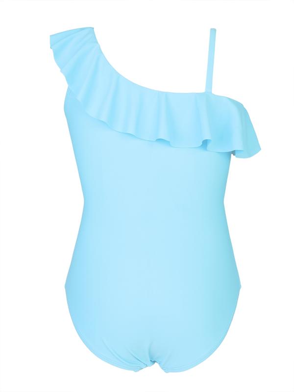 Girls UPF 50+ Swimsuit Set | Rash Guard Top + Bottom | 3-9Y #SunProtectiveSwim #2PieceSwim