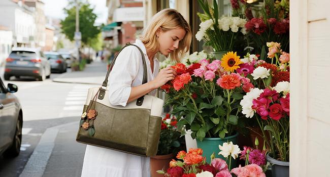 LOVEVOOK Women's Leather Laptop Bag with Large Cup Holder, Vintage Work Tote for Office & Travel, Thickened Compartment for Computer Protection, Elegant Design for All Occasions,TikTokShopStockUp