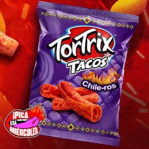 12 TORTRIX TACOS CHILE-ROS  35g