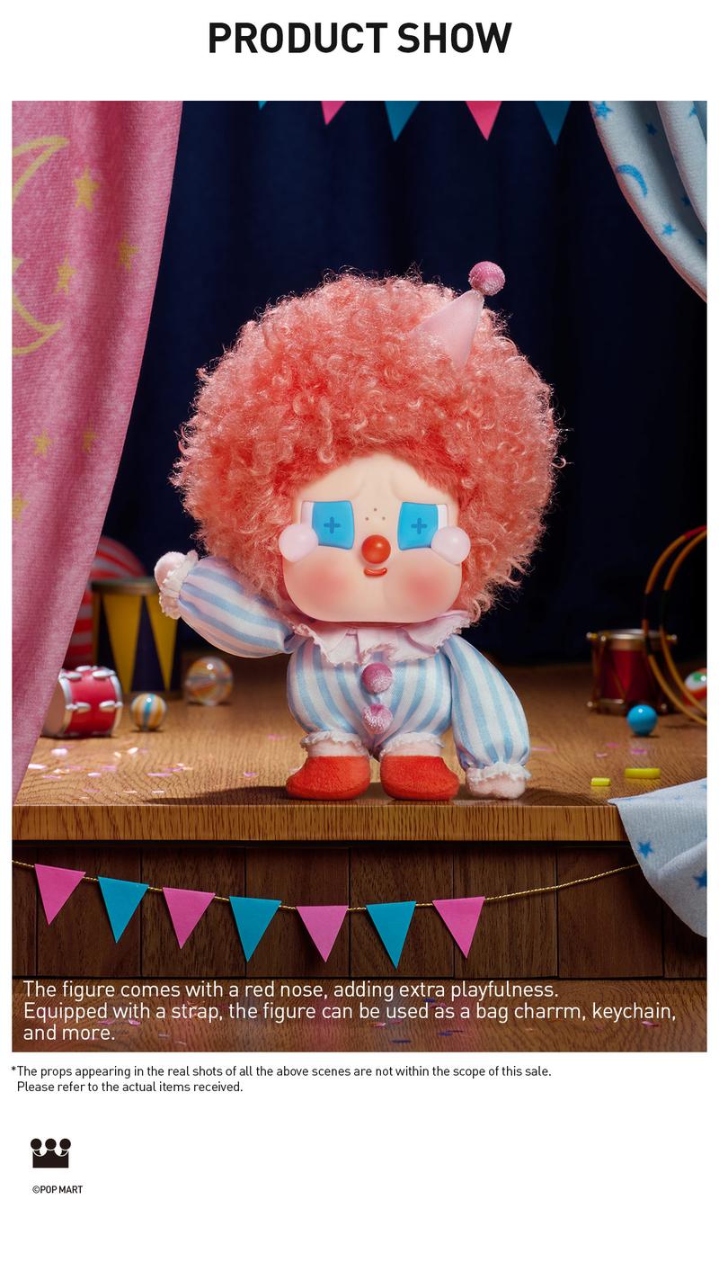 POP MART WHY SO SERIOUS SERIES-CRYBABY Vinyl Plush Blister Pack