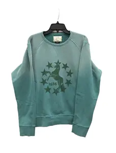 Colt Manufacturing Pullover Crewneck Unisex 100% Cotton Casual Sun Faded Long Sleeve Sweatshirt with Front Graphic Made in USA