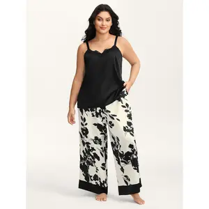 【Summer Turn-Up】Bloomchic Color Contrast Floral Loungewear Set 2026 Summer Pick for Mother's Day