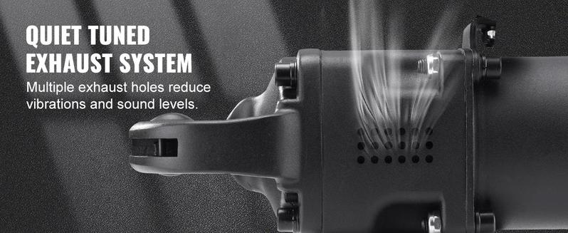 VEVOR 1 Inch Air Impact Wrench, TikTokShopBlackFriday, Up to 2730 ft-lbs Reverse Torque Output 1" Pneumatic Impact Gun Lightweight w/ 2 Handles for Heavy Duty Repairs and Maintenance