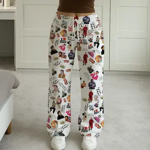 Daddy Pedro Pascal Pajamas Trousers (without pockets and belt loops), Pedro Pascal Sleepwear, 90s Retro Pedro Pascal, Gift For Fans