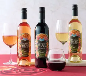 Missing Thorn (3) 750ml Non-Alcoholic Wines Still Varietals