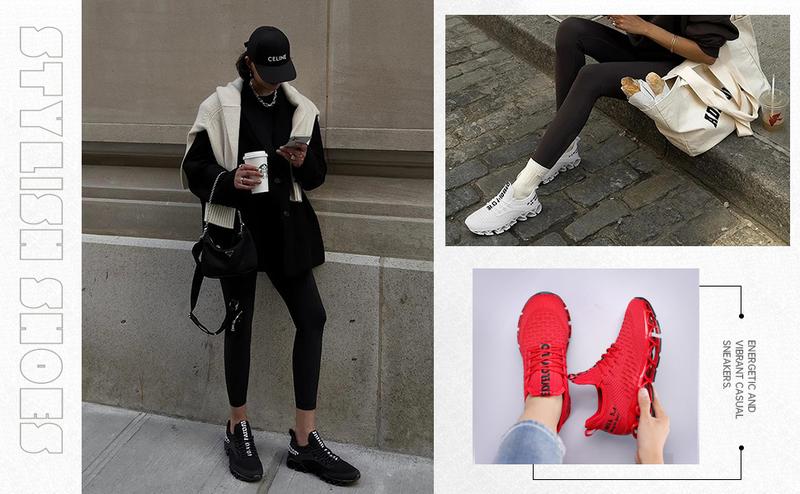 Womens Running Shoes Blade Tennis Walking Fashion Sneakers Breathable Non Slip Gym Sports Work Trainers Yellow Girl Runner Footwear Casual Training Closed Athletic Comfort Purple