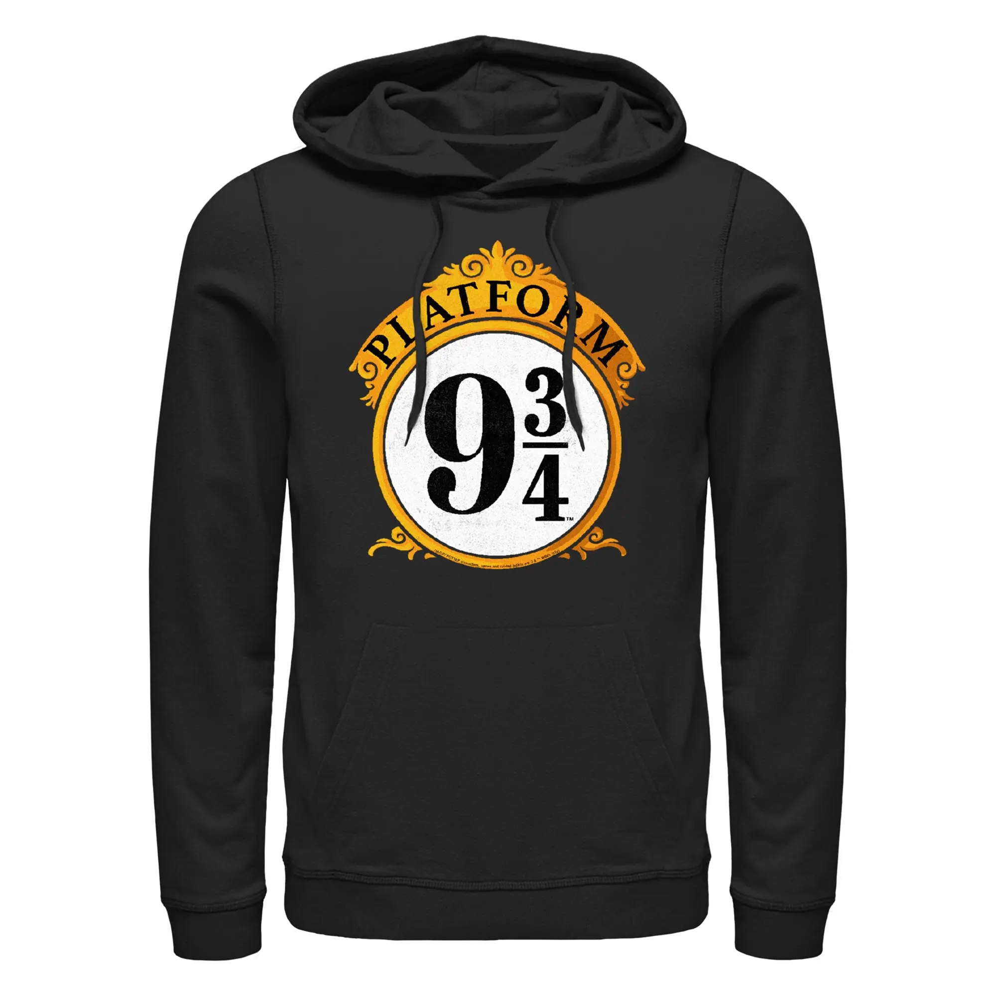 Men's Harry Potter Platform 9 3/4 Pull Over Hoodie