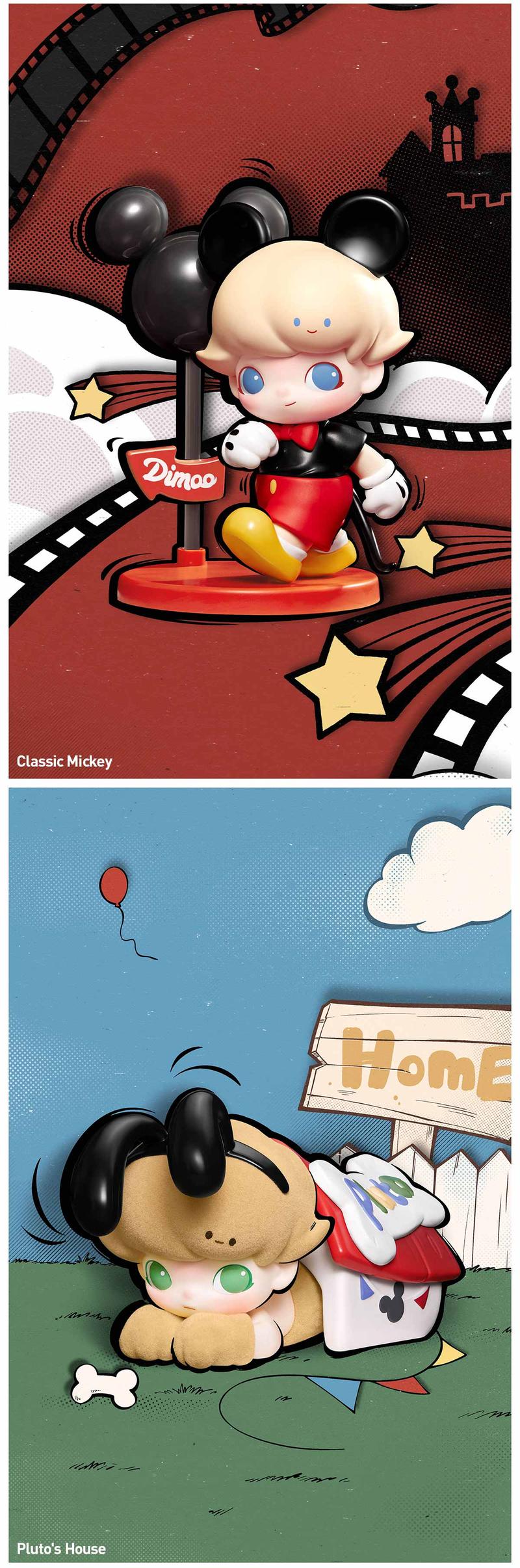 [Spanish]-DIMOO WORLD × DISNEY Series – Figuras en Caja Sorpresa