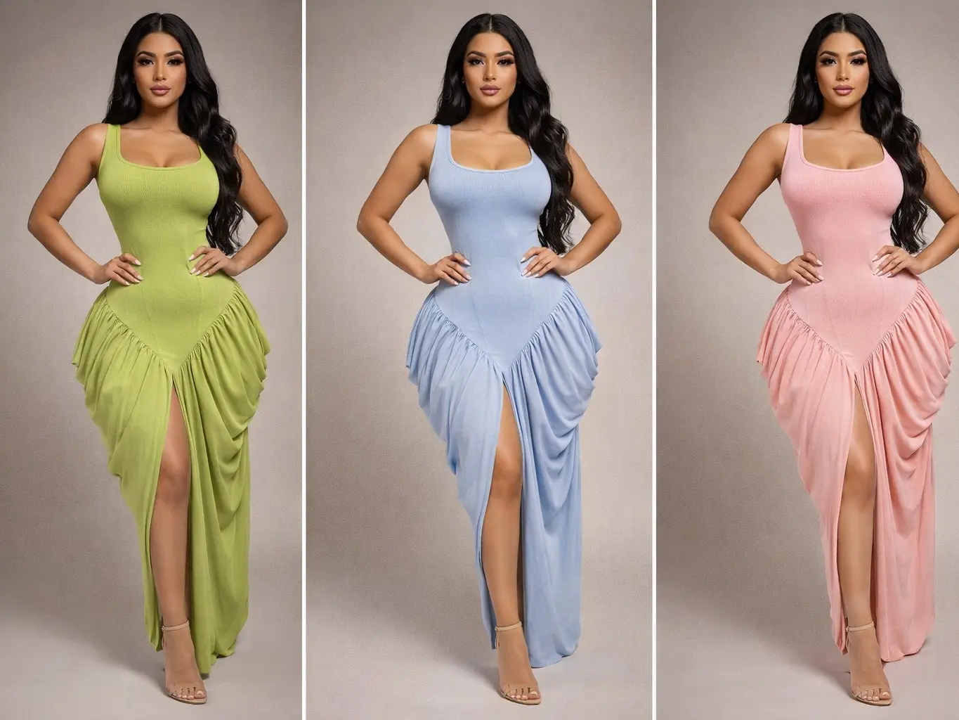 Mermaid Sexy Dress 5 colors