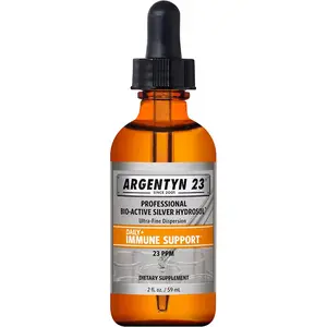 Bio-Active Silver Hydrosol for Immune Support Colloidal Silver 2oz Day Use