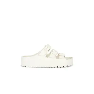 BIRKENSTOCK Florida III Platform Flex EVA Sandal in Eggshell BIRKENSTOCK Florida III Platform Flex EVA Sandal in Eggshell