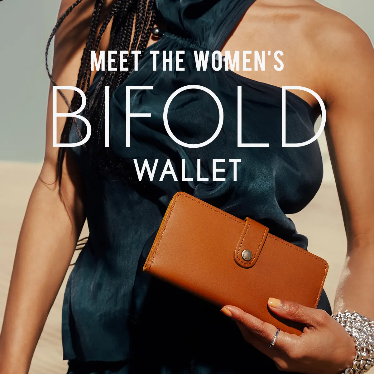 Portland Leather Women's Bifold Cow Hide Leather Wallet, Everyday Carry Wallets for Women That Fits Easily in Handbags