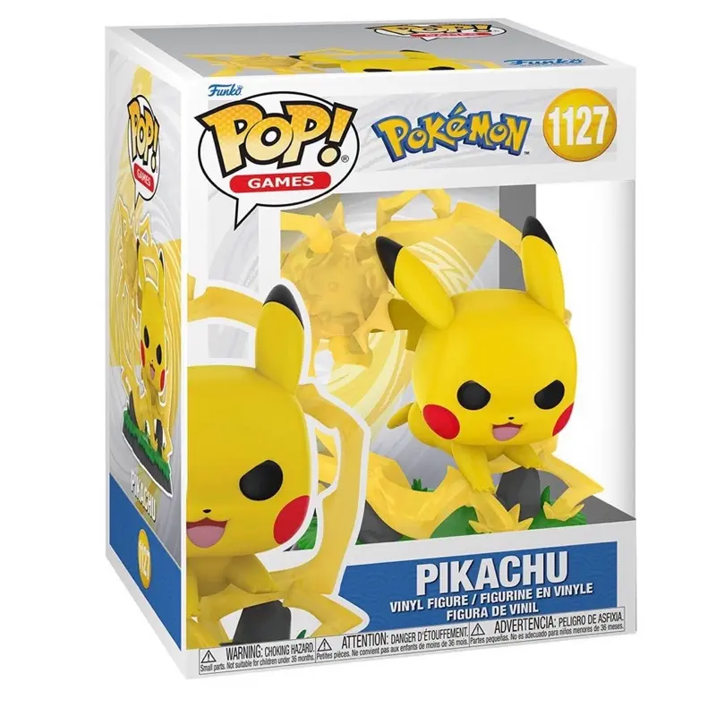 Funko Pop! Pikachu #1127 - (Pokemon) - Vinyl Figure - Anime - Collectible