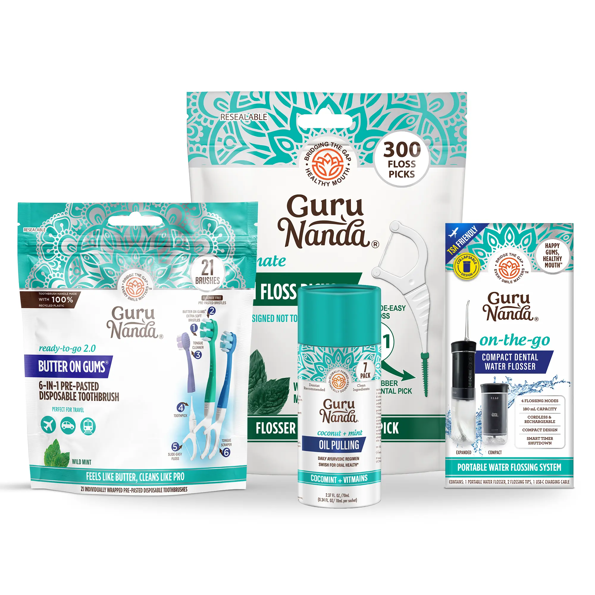 GuruNanda Travel Fresh Essentials Bundle GuruNanda Travel Fresh Essentials Bundle