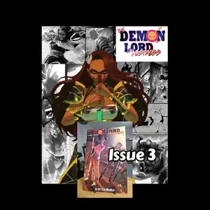 The DemonLord is my... #3 - Epic Adventure Comic with Layla & E in MarMar - 36 Page Gripping Story for the Toonami kids that are grown now!