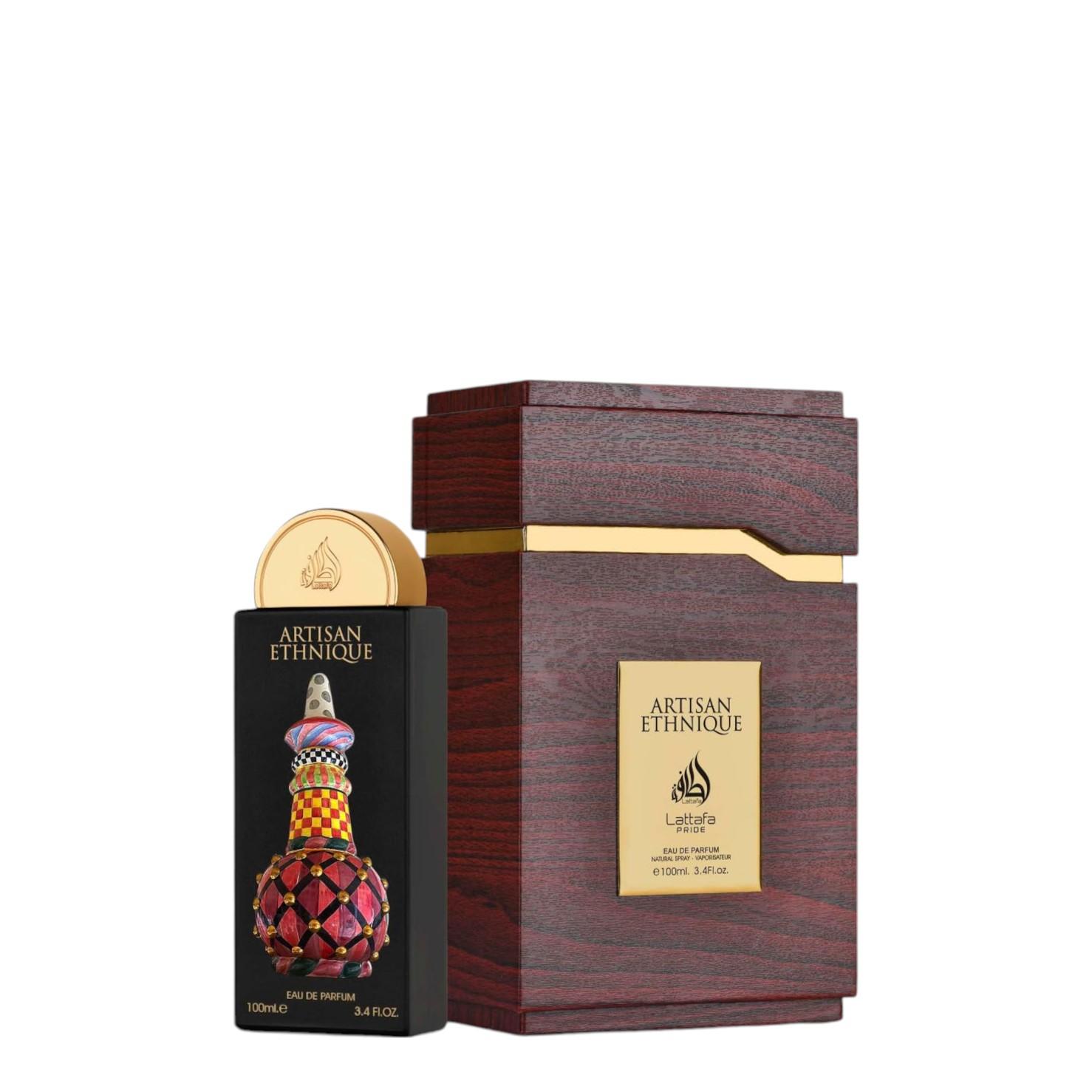 Lattafa Perfumes | Artisan Ethnique | Unisex Parfum | 3.4 oz (100ml) | Warm & Spicy - Sweet - Vanilla Fragrance