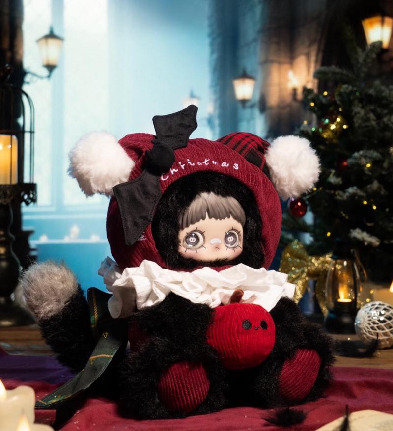 [Limited Edition] MayMei The Witch’s Christmas Gift 400% Size Plush – Festive Kawaii Holiday Plush Doll, Soft Cozy Decorative Toy, Magical Winter Gift for Girls, Friends & Plush Lovers