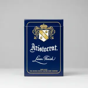 Aristocrat Poker Playing Cards – Standard Index (Red & Blue)
