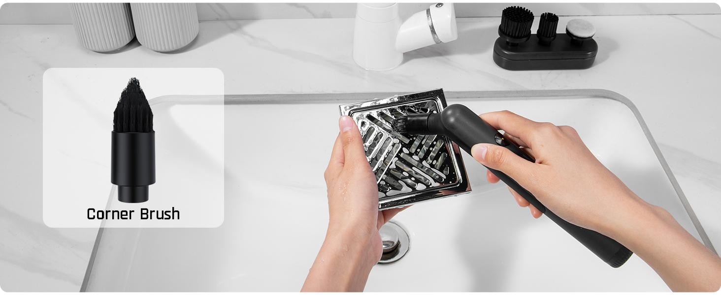 Fanttik G9 Nano Electric Spin Scrubber, Cordless Power Grout Brush, Type-C Fast Charging with LED Power Display, IPX7 Waterproof, 8 Replaceable Heads for Cleaning Grout, Corners, Crevices Fanttik G9 Nano Electric Spin Scrubber, Cordless Power Grout Brush, Type-C Fast Charging with LED Power Display, IPX7 Waterproof, 8 Replaceable Heads for Cleaning Grout, Corners, Crevices